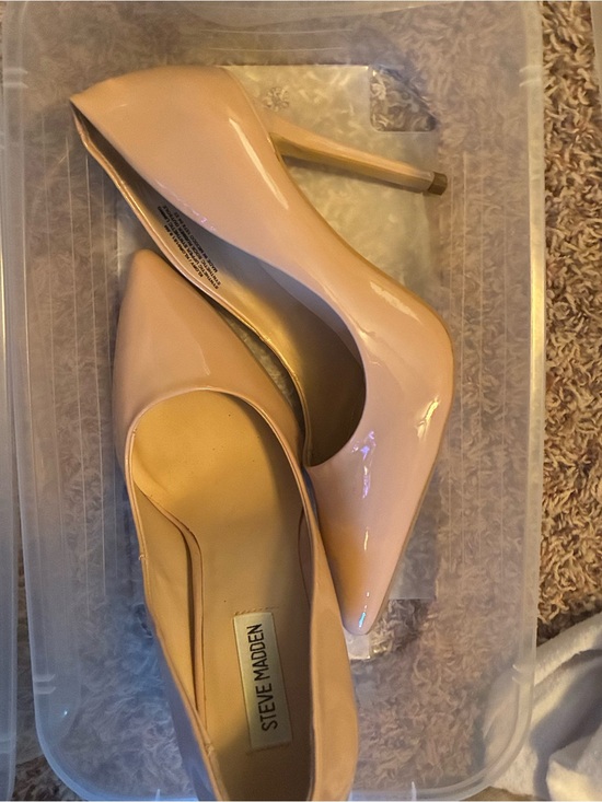 Steve Madden Shoes - Steve Madden Blush Patent Pointed-Toe Stiletto Pumps